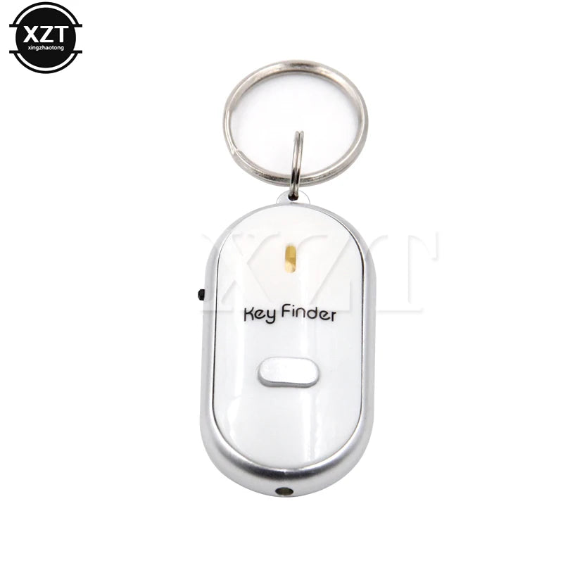 Remote Control Key Finder Wireless Anti-lost Keychain Whistle Flash Remote Kid Bag Wallet Key Finder Locator Alarm