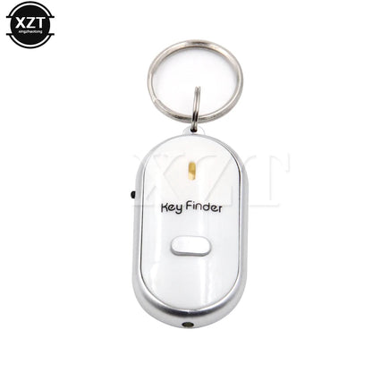 Remote Control Key Finder Wireless Anti-lost Keychain Whistle Flash Remote Kid Bag Wallet Key Finder Locator Alarm