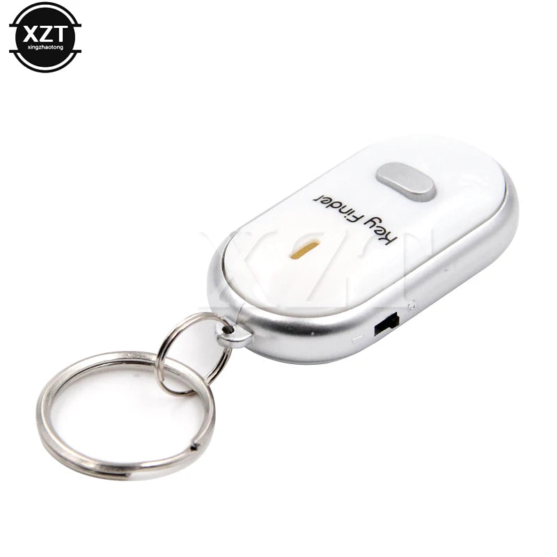Remote Control Key Finder Wireless Anti-lost Keychain Whistle Flash Remote Kid Bag Wallet Key Finder Locator Alarm