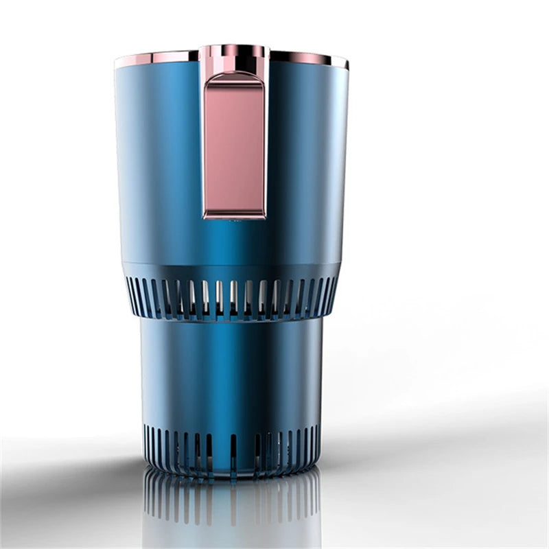 12V Warmer Cooler Smart Cooling & Heating Car Cup 2-In-1 Temperature Display Cup Holder for Water Coffee Beverage for Car
