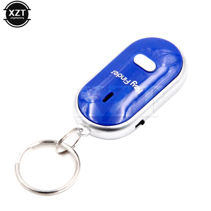 Remote Control Key Finder Wireless Anti-lost Keychain Whistle Flash Remote Kid Bag Wallet Key Finder Locator Alarm